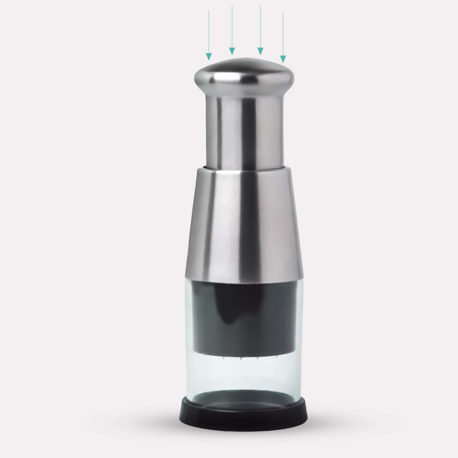 Récipient de Cuisson Moderne avec Design Noir et Argent en Acier Inoxydable pour Efficacité