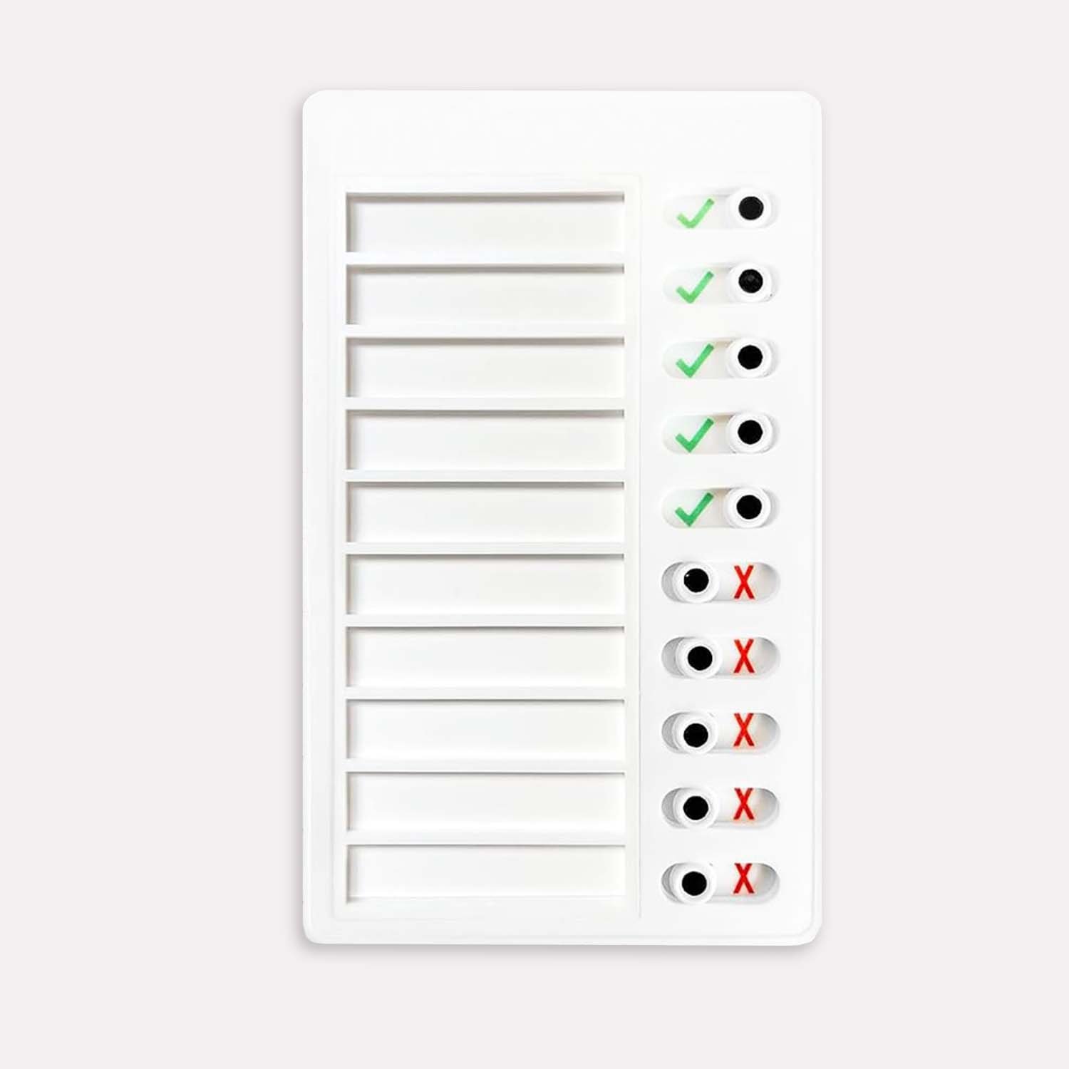 Liste de Tâches pour Enfants Visuelle et Ludique avec Indicateurs Colorés