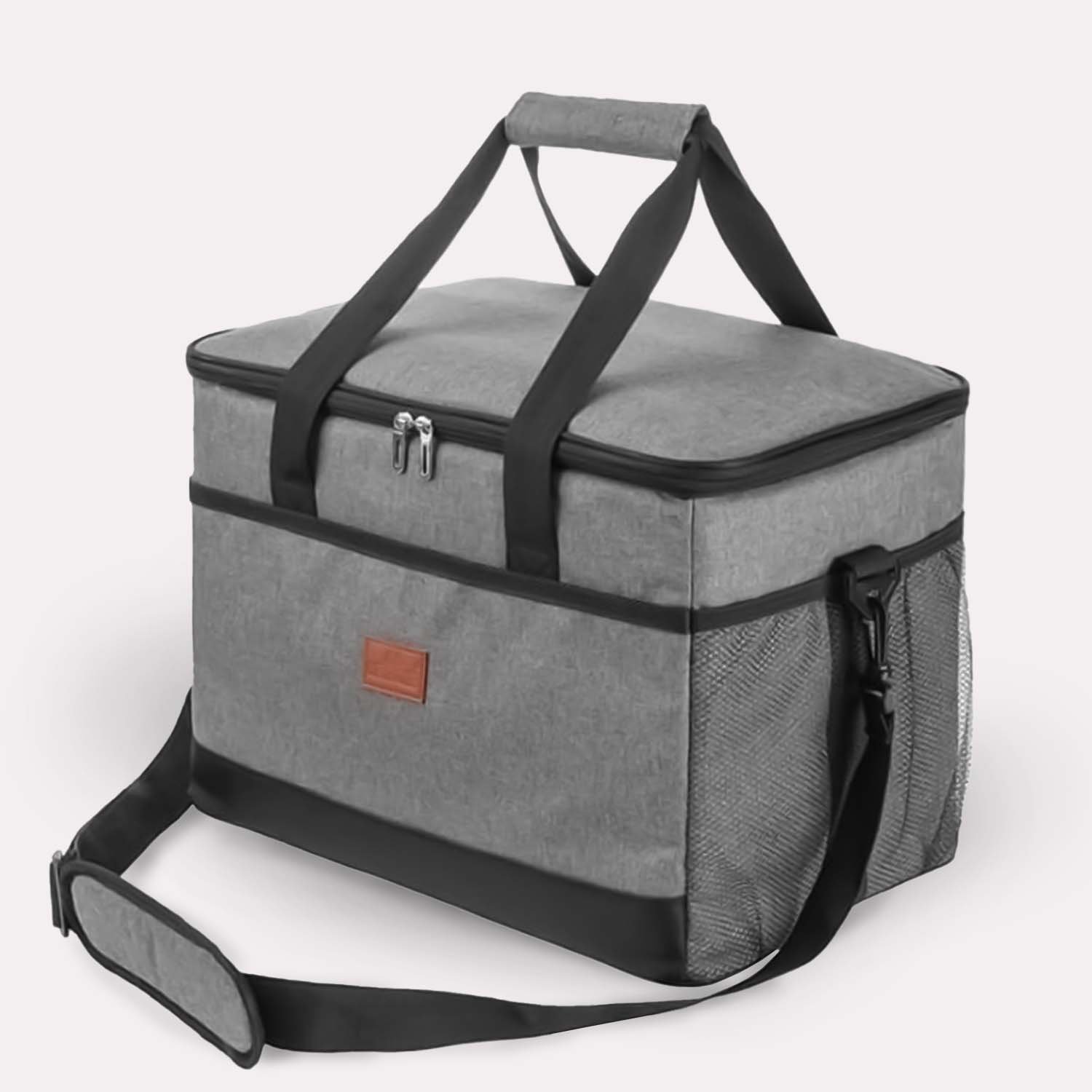 Køletaske Moderne Design avec Isolation Optimale et Couleurs Gris Noir