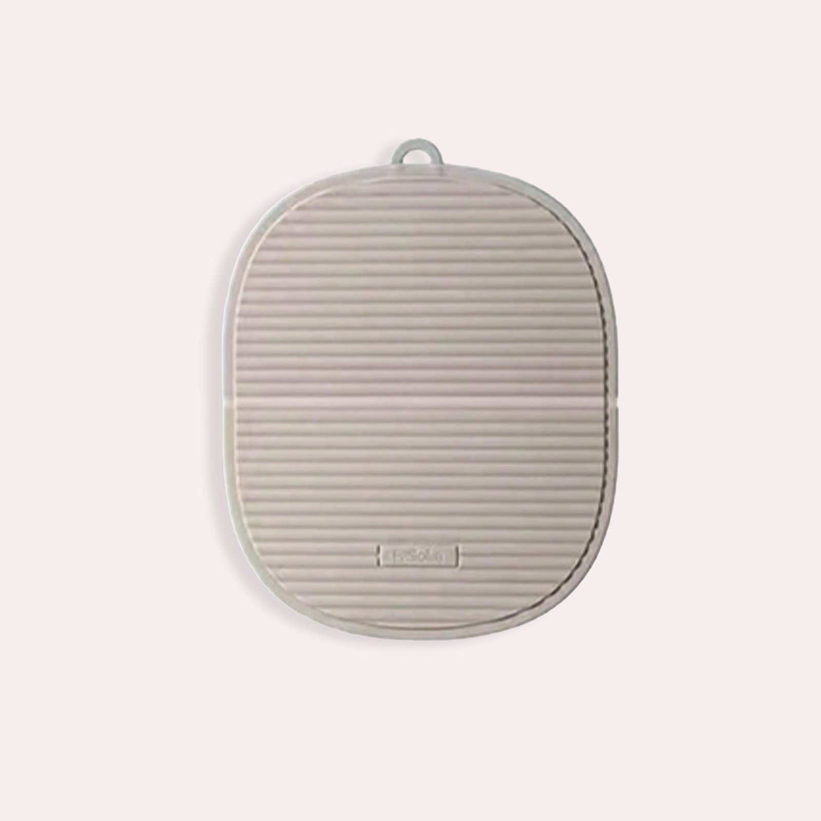 Tapis de Table Design Antidérapant en Plastique Beige et Gris Facile à Nettoyer