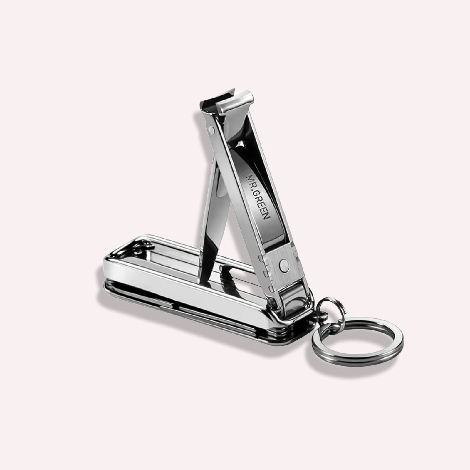 Coupe-Ongles Multifonction 6-en-1 en Acier Inoxydable Compact et Pratique